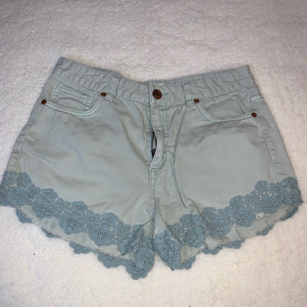 Shorts With Lace